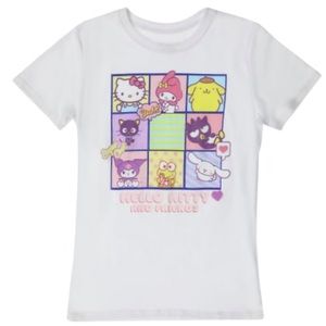 Hello Kitty and Friends graphic tee shirt XL NWT